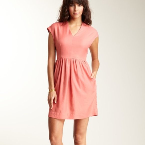 Steven Alan Dresses & Skirts - Steven Alan Coral Pink Danielle Dress 2